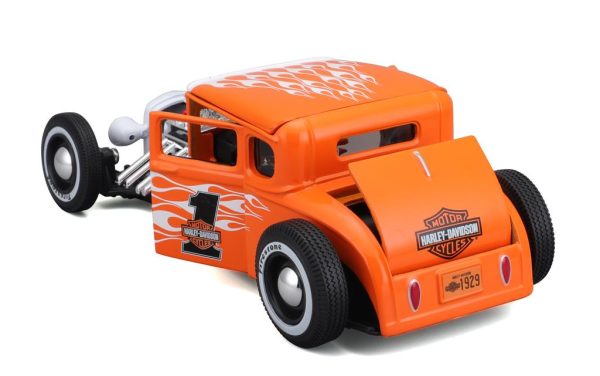 FORD A 1929 HARLEY-DAVIDSON - Escala 1:24 - Image 2