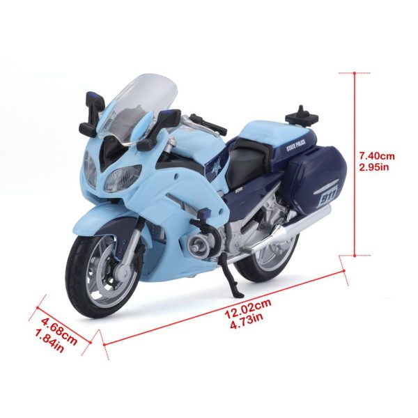 YAMAHA FJR 1300A 'STATE POLICE' AUTHORITY Escala -1:18 - Image 5