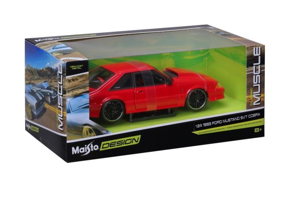 Ford MUSTANG SVT COBRA 1993 Escala 1:24 - Image 3