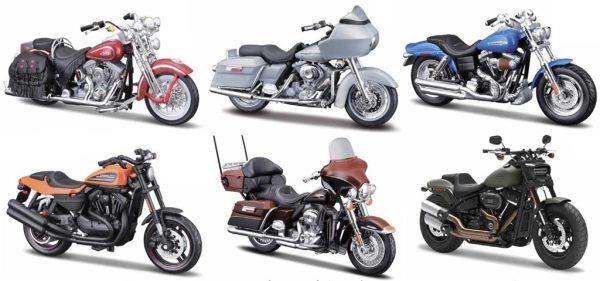 Harley-davidson SET 12 st. NO: 42 - Escala 1:18