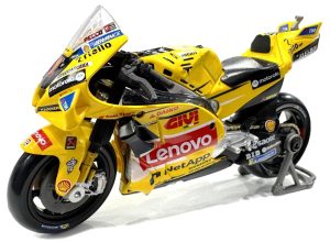 Ducati DESMOSEDICI LENOVO TEAM #1 FRANCESCO BAGNAIA MOTO GP MISANO 2023 SPECIAL LIVERY - Escala 1:18