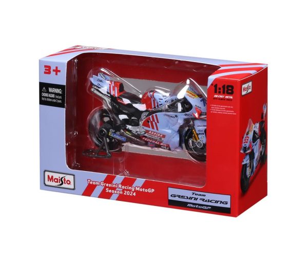 MAISTO Ducati DESMOSEDICI GP23 GRESINI RACING #73 ALEX MARQUEZ 2024 - 1:18 - Image 6