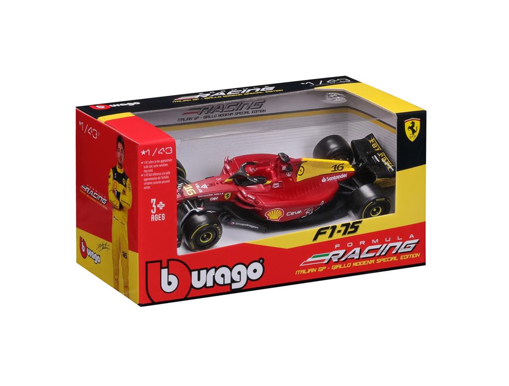 Ferrari F1-75 #16 Charles Leclerc 2022 - Monza Livery 75th ANNIVERSARY VERSION - Escala 1:43 - Image 9
