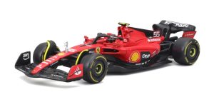 Ferrari SF-23 F1 #55 CARLOS SAINZ SEASON CAR 2023 c/capacete - Escala 1:43