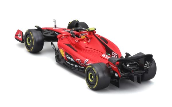Ferrari SF-23 F1 #55 CARLOS SAINZ SEASON CAR 2023 c/capacete - Escala 1:43 - Image 3