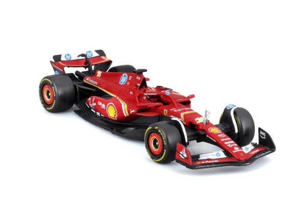 Ferrari SF-24 #16 CHARLES LECLERC F1 2024 With Helmet Escala - 1:43 - Image 3
