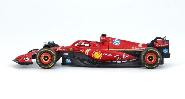 Ferrari SF-24 #16 CHARLES LECLERC F1 2024 With Helmet Escala - 1:43 - Image 8