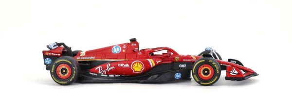 Ferrari SF-24 #16 CHARLES LECLERC F1 2024 With Helmet Escala - 1:43 - Image 7