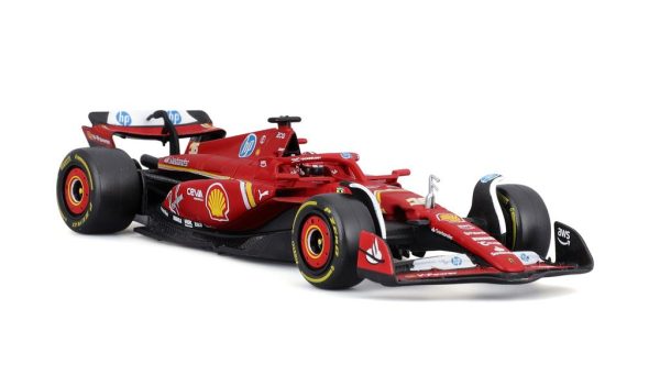 Ferrari SF-24 #16 CHARLES LECLERC F1 2024 With Helmet Escala - 1:43 - Image 6