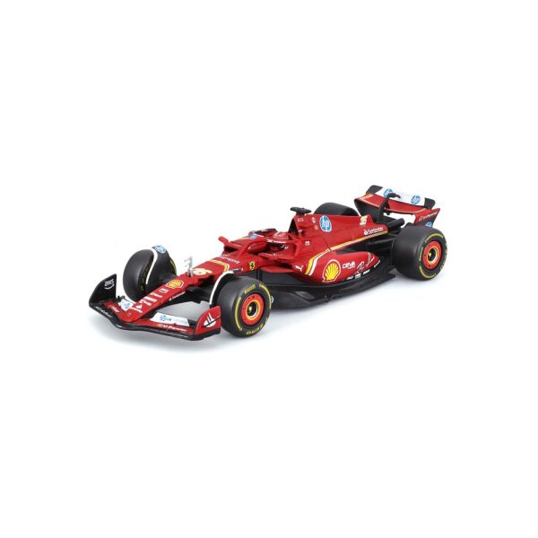 Ferrari SF-24 #16 CHARLES LECLERC F1 2024 With Helmet Escala - 1:43 - Image 4