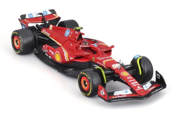 Ferrari SF-24 #55 CARLOS SAINZ F1 2024 With Helmet Escala - 1:43 - Image 3
