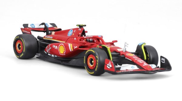 Ferrari SF-24 #55 CARLOS SAINZ F1 2024 With Helmet Escala - 1:43 - Image 6