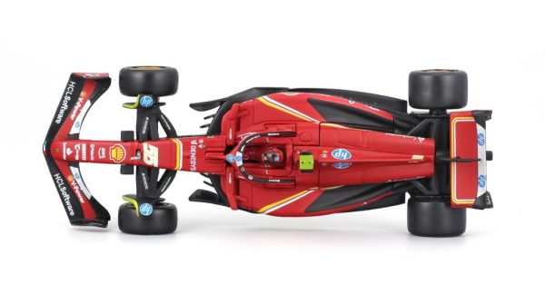 Ferrari SF-24 #55 CARLOS SAINZ F1 2024 With Helmet Escala - 1:43 - Image 5