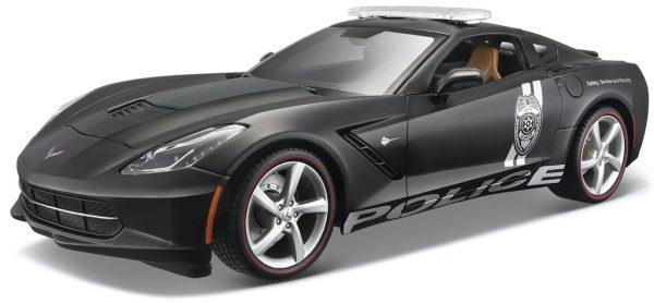 CHEVROLET CORVETTE STINGRAY POLICE 2014 - Escala 1:18