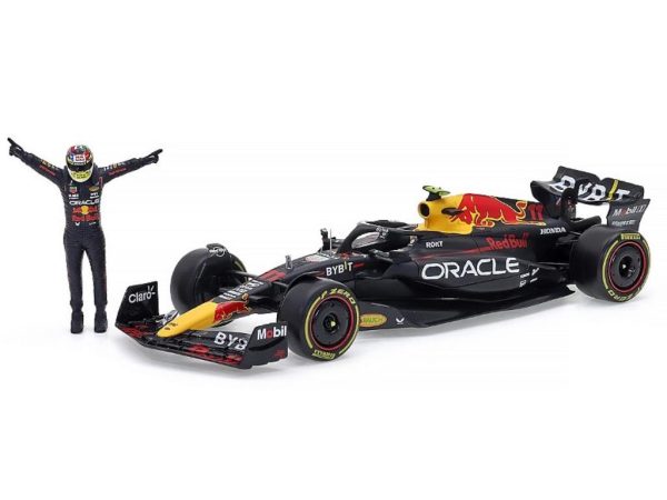 Red Bull RB19 #11 SERGIO PEREZ 2023 CARRO + FIGURA  Escala 1:24