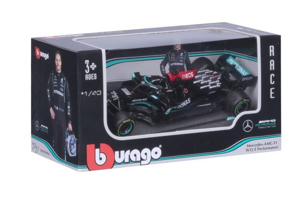 Mercedes Benz AMG F1 W12 EQ POWER+#77 VALTTERI BOTTAS 2021 - Escala 1:43 - Image 3