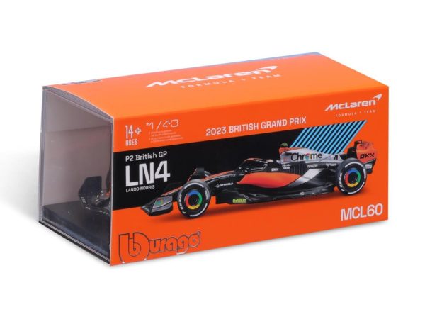 McLaren MCL60 #4 LANDO NORRIS 2023 With Helmet Escala 1:43 - Image 2