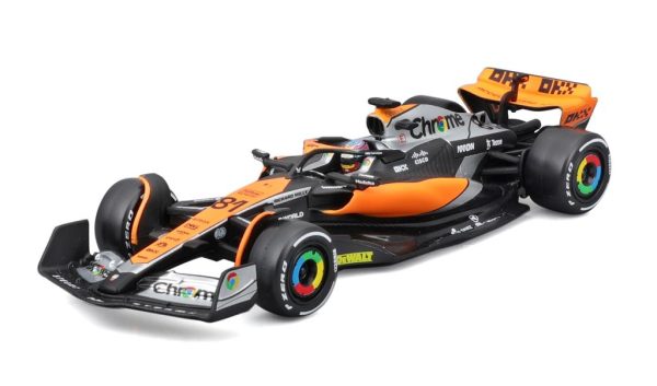 McLaren MCL60 #81 OSCAR PIASTRI 2023 With Helmet Escala 1:43