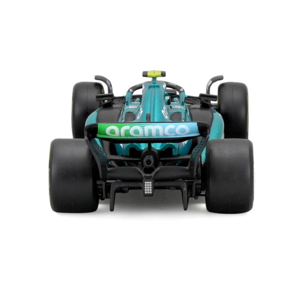 ASTON MARTIN ARAMCO COGNIZANT AMR23 #14 FERNANDO ALONSO 2023 W/ HELMET Escala 1:43 - Image 4