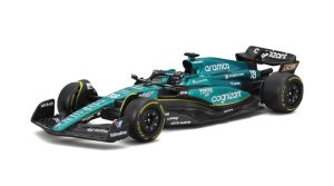 ASTON MARTIN ARAMCO COGNIZANT AMR23 #18 LANCE STROLL 2023 W/ HELMET Escala 1:43