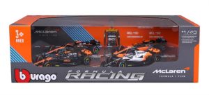 **EXCLUSIVO**Conjunto de 4 carros F1 McLaren #4 Lando Noris 1:43