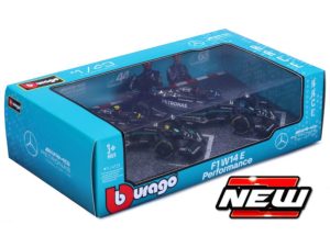 Mercedes Benz AMG W15 #44 LEWIS HAMILTON + #63 GEORGE RUSSELL 2024 - 2 CAR SET - Escala 1:43