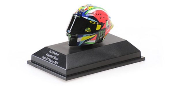 Agv HELMET VALENTINO ROSSI MOTOGP MISANO 2019 Escala - 1:8