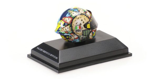 Agv HELMET VALENTINO ROSSI MOTOGP MISANO 2019 Escala - 1:8 - Image 2