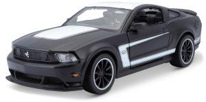 FORD MUSTANG BOSS 302 (DULL BLACK COLLECTION) - Escala 1:24