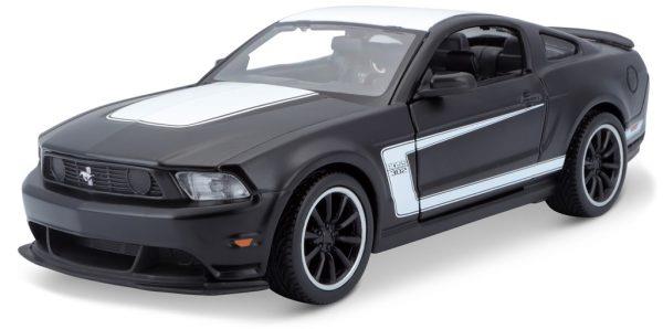 FORD MUSTANG BOSS 302 (DULL BLACK COLLECTION) - Escala 1:24