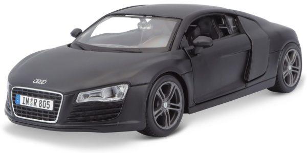 AUDI R8 (DULL BLACK COLLECTION) - Escala 1:24