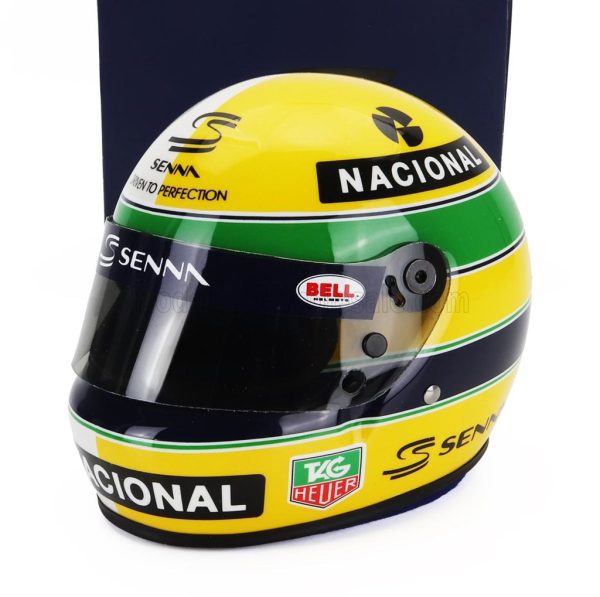 BELL CAPACETE F1 AYRTON SENNA - 30 YEARS TRIBUTE IMOLA ITALY GP 1994-2024  Escala -1:2