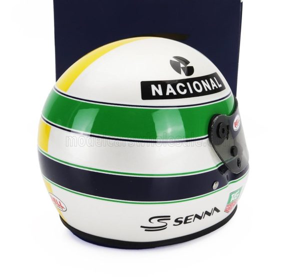 BELL CAPACETE F1 AYRTON SENNA - 30 YEARS TRIBUTE IMOLA ITALY GP 1994-2024  Escala -1:2 - Image 2