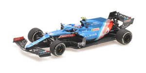 Alpine F1 TEAM A521 #31 ESTEBAN OCON WINNER HUNGARIAN GP 2021 Escala - 1:43