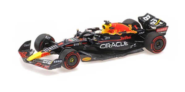 RED BULL RACING ORACLE B18 #1 MAX VERSTAPPEN WINNER HUNGARIAN GP 2022 Escala - 1:43