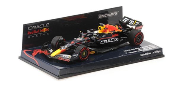 RED BULL RACING ORACLE B18 #1 MAX VERSTAPPEN WINNER HUNGARIAN GP 2022 Escala - 1:43 - Image 2