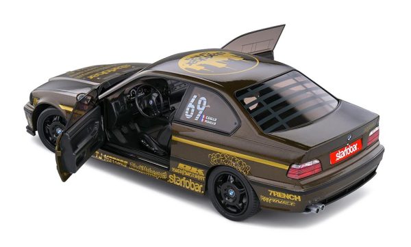BMW M3 (E36) STARFOBAR BROWN CHAMPION DE DRIFT 2022 - Escala 1:18 - Image 2