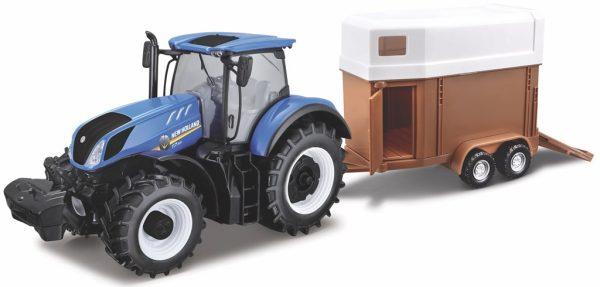 NEW HOLLAND T7.315 TRACTOR +TRAILER - 1:32