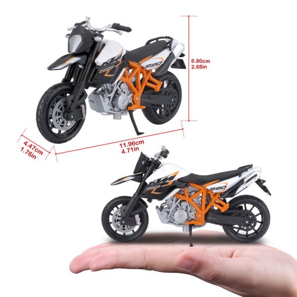 KTM 990 SUPERMOTO R 2011 - Escala 1:18 - Image 2