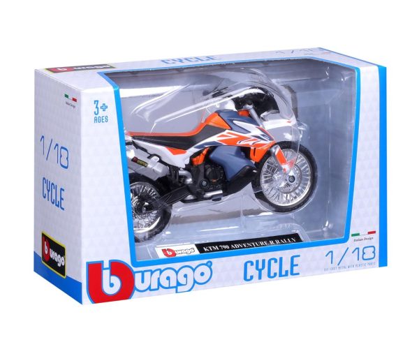 KTM 790 ADVENTURE R RALLY - Escala 1:18 - Image 3