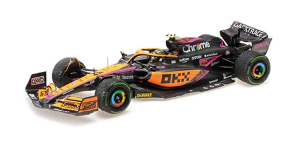 MCLAREN F1 TEAM MCL36 #4 LANDO NORRIS SINGAPORE GP 2022 Escala - 1:18