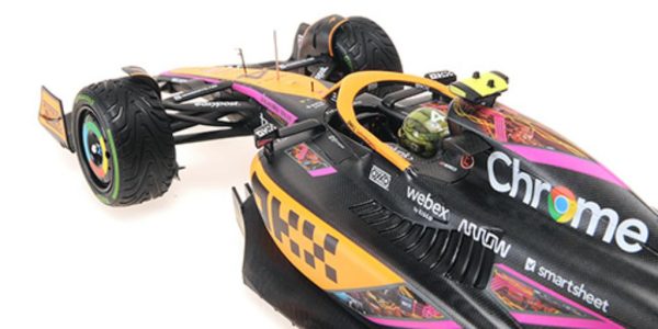 MCLAREN F1 TEAM MCL36 #4 LANDO NORRIS SINGAPORE GP 2022 Escala - 1:18 - Image 4