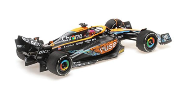 MCLAREN F1 TEAM MCL36 #3 DANIEL RICCIADRO ABU DHABI GP 2022 Escala - 1:18 - Image 3