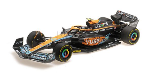 MCLAREN F1 TEAM MCL36 #4 LANDO NORRIS ABU DHABI GP 2022 Escala - 1:18 - Image 4