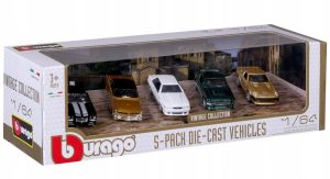 Vintage Collection 5 Carros Escala 1:64
