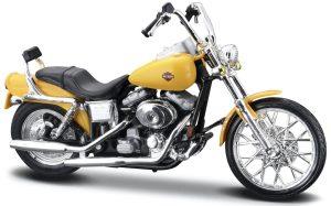 HARLEY-DAVIDSON FXDWG DYNA WIDE GLIDE 2001 - Escala 1:18
