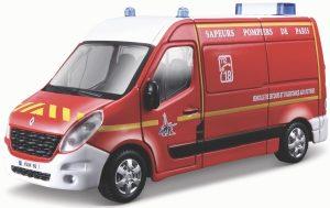Renault MASTER SAPEURS POMPIERS DE PARIS - Escala 1:50