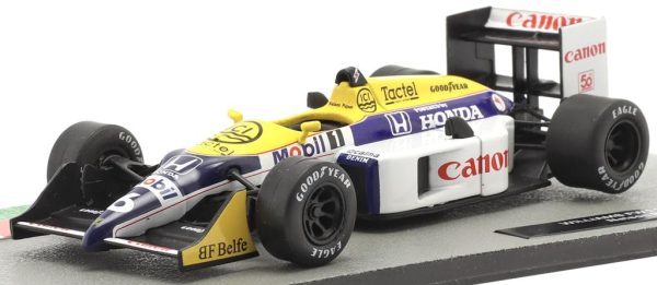 WILLIAMS FW11B #6 NELSON PIQUET F1 WORLD CHAMPION 1987 Escala - 1:43