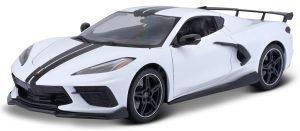 CHEVROLET CORVETTE STINGRAY (HIGH WING) 2020 - Escala 1:18
