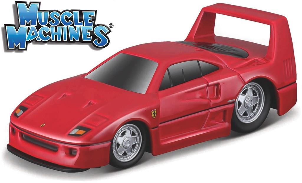 Ferrari F40 SERIES 3 “MUSCLE MACHINES” Escala 164 Loja Online Burago.Store